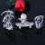 Hot style key chain sea thief king theatre version skull head ghost head toy doll skull skateboard key chain