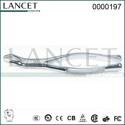 Dental Pliers Dental Forceps Dental Clamp Dental Tongs Tooth Forceps Removal of the left maxillary 1st, 2nd molars use