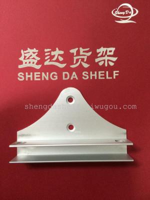 Aluminum Alloy glass showcase glass clamp glass model connector glass without drilling