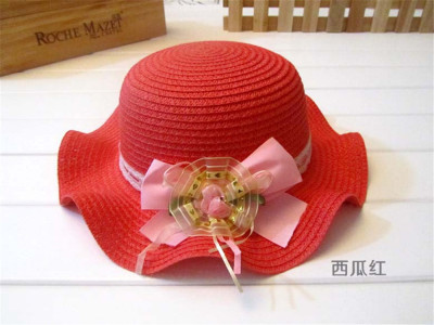 Flounce flower hat hat sunscreen tourism fashion hat
