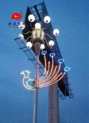 Processing custom festival decoration lamp LED street lamp plane pattern