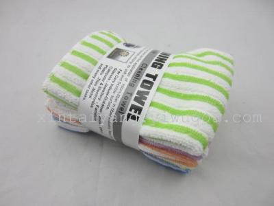 Factory direct sales, double - color cleaning cloth absorbent