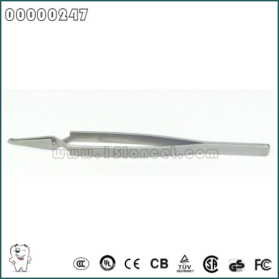 Dental Tools Dental Laboratory Orthodontic Instrument Brackets holding tweezers Anterior 0000247