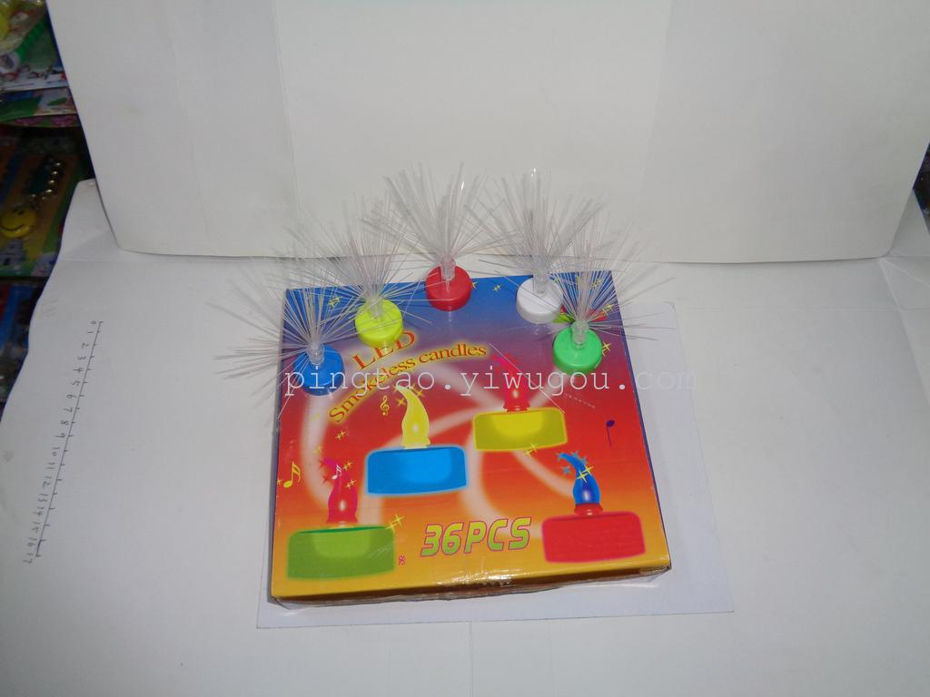 赠送发光礼品LED光纤蜡烛灯情侣浪漫神器小夜灯地摊货源厂家直销