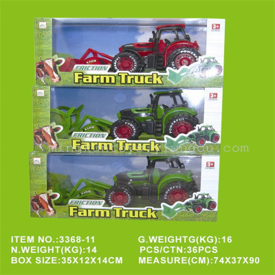 Hand taxi tractor toy