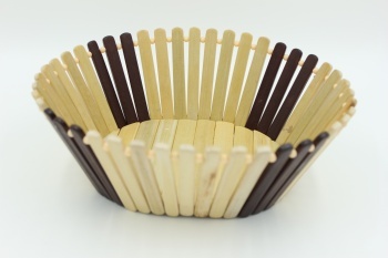 Storage Basket Bamboo Basket Small Basket Bamboo Craft Hand-Woven Small Bamboo Basket Fruit Basket