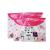 PP transparent document bag are a gift of love to snap the double-sided printing pattern