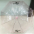 PVC Transparent Umbrella Plain Environmental Protection Straight Umbrella Advertising Gift Umbrella Star Customized Umbrella Wholesale Customized