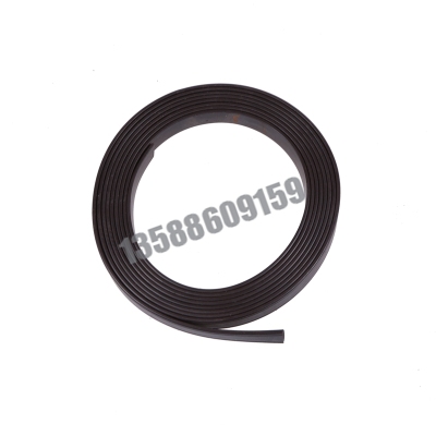 8*2mm soft rubber strip width adhesive soft magnetic strength of magnetic stripe screen teaching post