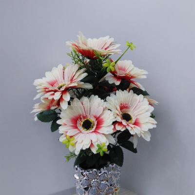 Factory direct simulation plant rose bouquet indoor decorative supplies twenty-four first 9 angle Chrysanthemum