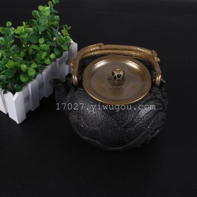 Tea service southern iron ware cast iron electric pottery oven teapot genuine uncoated iron teapot