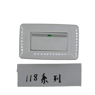 Switch socket 118 series, in line with South American European standards,multi-specification optional factory hot sale,available in stock,specifications can be customized