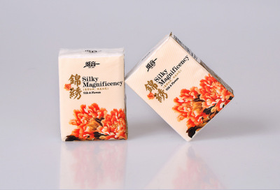 Paper Sound Log Handkerchief Tissue Small Bag Napkin Mini Facial Tissue Toilet Paper