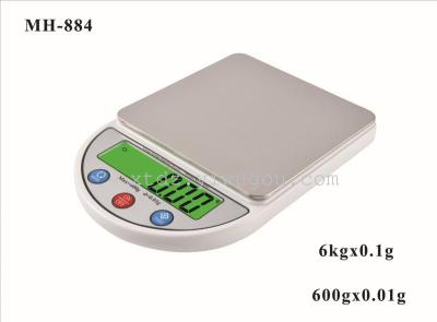 Kitchen Scale ying yang cheng Baking Scale 6000g/0.1g600g/0.01g