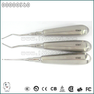 Dental Tools Dental Laboratory Orthodontic Instrument # 1 Dental root apex elevator Hollow hexagonal shank 0000360