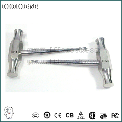 Dental Tools Dental Laboratory Orthodontic Instrument # 1 Dental elevator T-shaped head width 8.5 Left 0000353