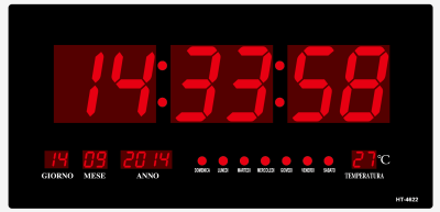 Digital Perpetual Calendar/Electronic Clock/Electronic Desk Calendar 4622 Electronic Clock
