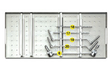 Fracture Operating Instrument Kit Upper Limbs Fracture Fixation Instrument Kit-II(Small Fracture) 1214