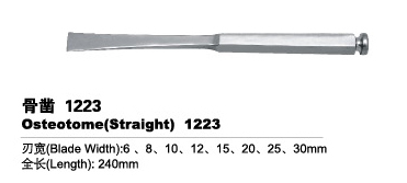 Medical Devices Orthopedic devices Basic Orthopedics Instruments Osteotome(Straight) 