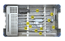 Medical Devices Orthopedic devices Fracture Operating Instrument Kit 95°、130°、135°DHS DCS Intruments Kit