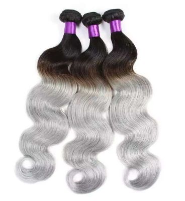  real person hair double color Body roll, Brazil hair India hair Peru hair