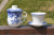 Jingdezhen Blue and White Four-Piece Pack Set Ceramic Tea Brewing Cup Office Meeting Cup Gift Cup Customizable Logo