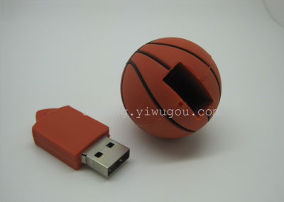 U disk U disk U disk features creative basketball ball Keychain USB disk