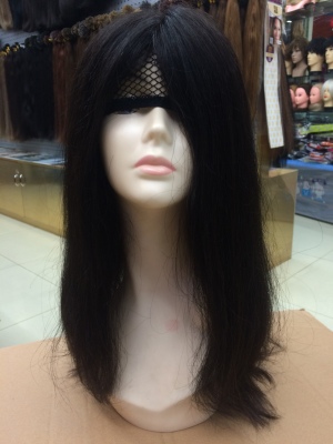 Female fashion hand - knitted human hair set, ironing can be dyed, manufacturers direct sales