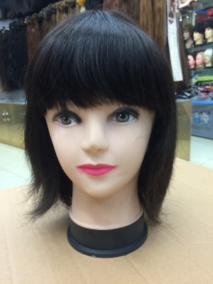 Female fashion machine weave real hair set, short hair set, ironing can be dyed, manufacturers direct sales