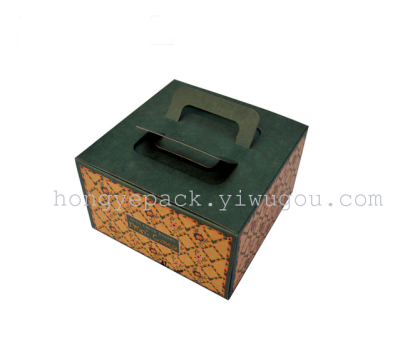 paper cardboard cake box with window for easy take away