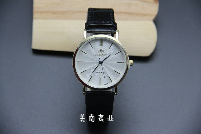 The new listing of ultra-thin men's Leather Watchband Business Watch