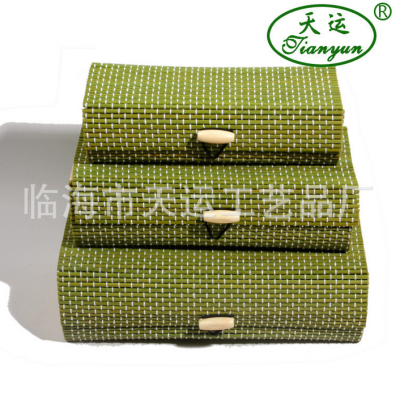 Tianyun Crafts New Product Release Casket Jewel Box Box Bamboo Packing Box