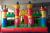 Manufacturers selling inflatable castle naughty Fort slide jump bed trampoline inflatable jump pad Disneyland