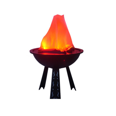 Haunted House Halloween Flame Lamp Desktop Flame Lamp Led Simulation Electronic Brazier