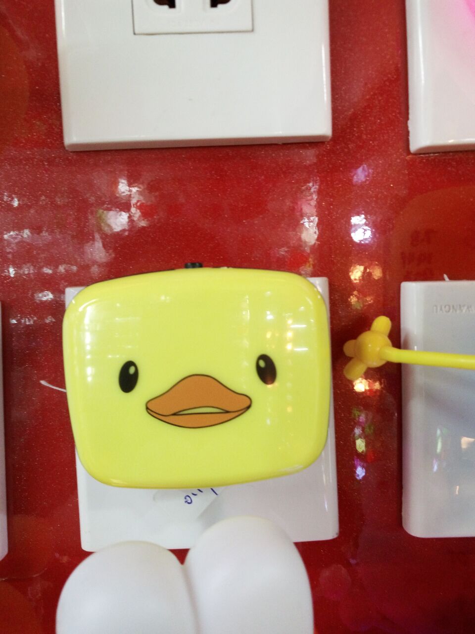 小鸭嘴光控小夜灯