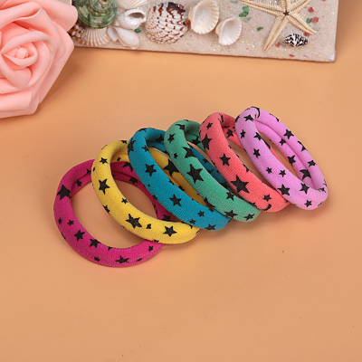 Color Tousheng headdress jewelry essories seamless rubber band based hair rope