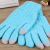 Hot sale fashionable flower type acrylic jacquard purl stitch screen touch gloves
