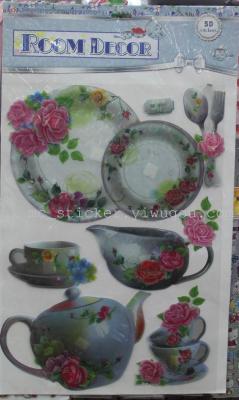 TC tableware layer by layer decoration, decoration, decoration, kitchen, tableware, paste, decorative