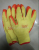 PVC Rubber Coated Gloves Thirteen Needle Ding Qing Labor Protection Gloves Hardware Tools