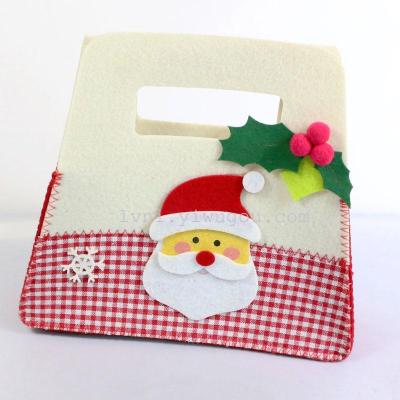 Christmas gifts Santa Claus gift bag non-woven bags of Candy Bag Christmas decorations