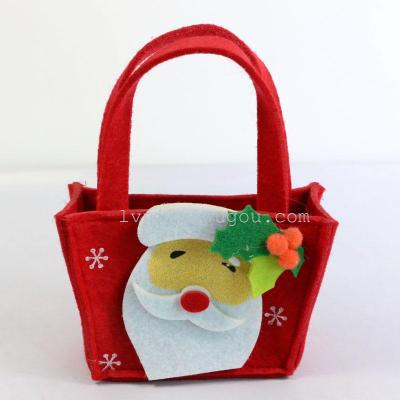 Christmas gifts Santa Claus gift bag non-woven bags of Candy Bag Christmas gift bag