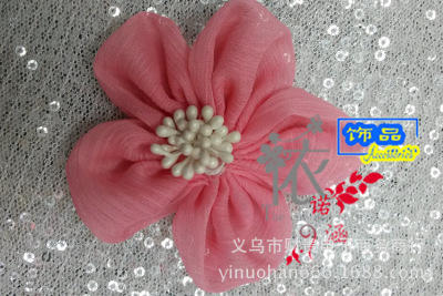 Popular DIY pure handmade cloth pearl ornaments. All-match accessories manufacturers selling