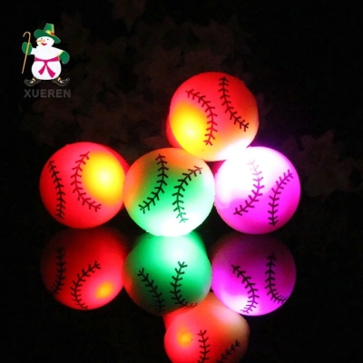 Winter color LED light volleyball super creative ring flash ring wholesale stalls selling children
