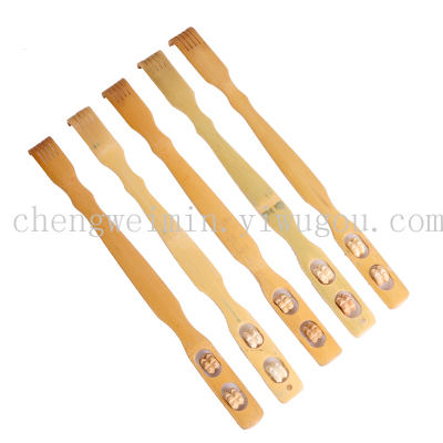 Factory direct sales of old people lezhu barking rake scratch back scratch our double ball