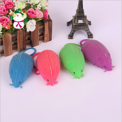 Luminous toy mouse multi-color flash Maomao ball manufacturers night market stall selling wholesale