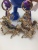 Twelve zodiac Keychain diamond key buckle alloy jewelry car accessories jewelry gifts