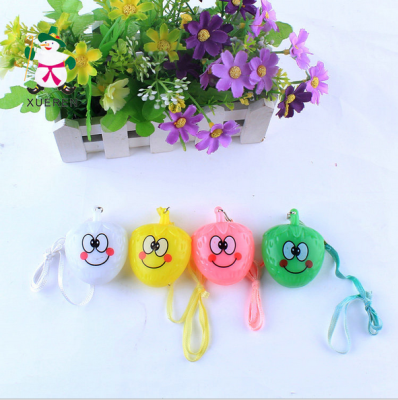 Factory direct selling stall fruit strawberry flash pendant light colorful children toys wholesale