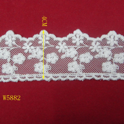 Lace cloth embroidery thread bilateral water-soluble lace accessories