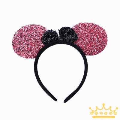 Mickey Mouse Minnie Disney Mickey head hoop hoop masquerade show hair of children