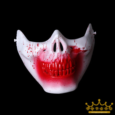 Zombie Zombie skull mask mask Halloween half face